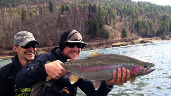Upper Columbia River Trip Hosted Trout Fly Fishing & Black Bear Lodge